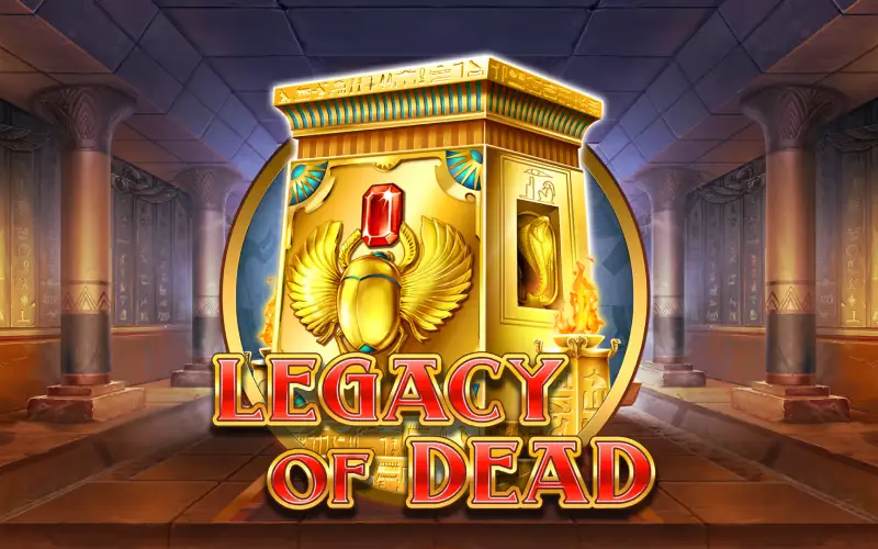 Uncover ancient treasures with Legacy of Dead slot at Wildsino.